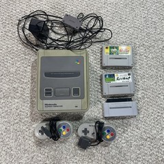 Nintendo Super Famicom Console Bundle SFC Japan Import 2 Controllers Games RF