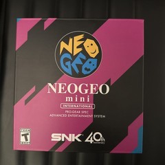 SNK Neo Geo Mini International Complete CIB