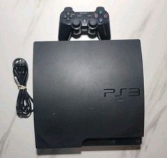 Sony PlayStation 3 – Slim 320GB Console – Charcoal Black Tested