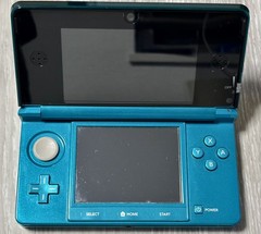 Nintendo 3DS Aqua Blue – Tested & Working Console Japan