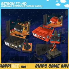 HYPERKIN RetroN 77 HD Gaming Console🍯Atari 2600 Trooper Controller Game System