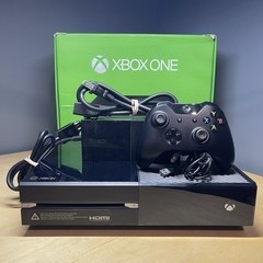 Microsoft Xbox One Black Console 500GB Complete In Box With Controller & Headset