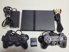 GUARANTEED Slim Playstation 2 Console PS2- 2 BRAND NEW Controllers PS1 Compat VG
