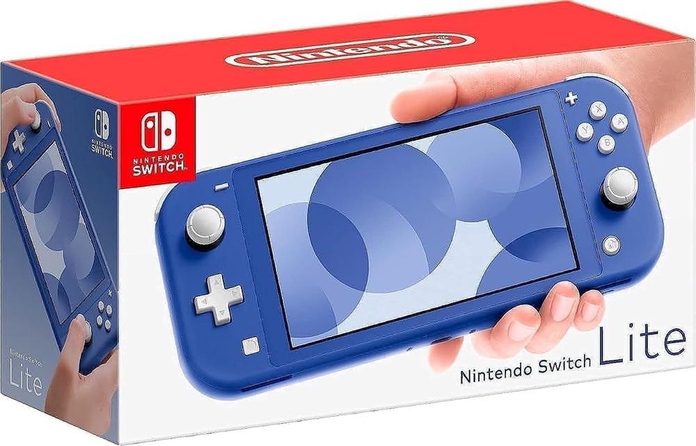 Nintendo Switch Lite HDHSBBZAA Gaming Console Blue Wireless 5.5” Touch Screen