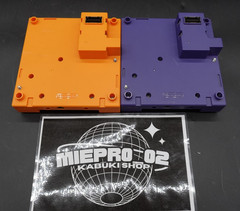 Nintendo GameCube Gameboy Player Adapter DOL-017 GameCube Purple and orang