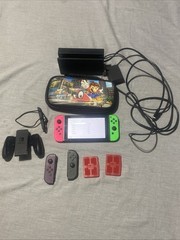 Nintendo Switch HAC001(-01) Multicolor Handheld System Bundle Accessories