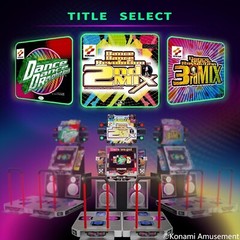 KONAMI licensed DanceDanceRevolution Classic Mini Mini Dance Game Machine 5in.
