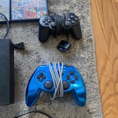PlayStation 2 “Fat version” PS2 Game Console + extras Tested/WORKS