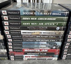 PS2 Slim Bundle – Console+Controller+8MB Card+OEM Cables+ 40+ Games L@@K + READ