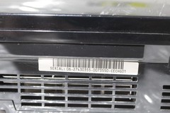 SONY PS3 CONSOLE CECHG01 / Missing Memory from unit