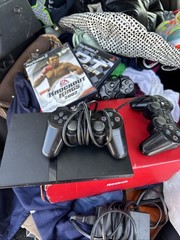 Sony PlayStation 2 – Slim – SCPH-79001 +3 Controllers 3 Games Power Cable