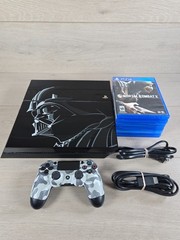 Sony PS4 Star Wars Darth Vader Limited Edition 500GB Bundle + 6 Games Controller