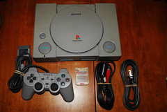 Sony PS1 PlayStation Console SCPH-7501 w/ SCPH-1200 Controller – Tested Working