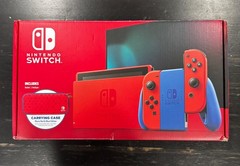 Nintendo Switch Mario Red & Blue Edition v1 – Complete In Box – Unused