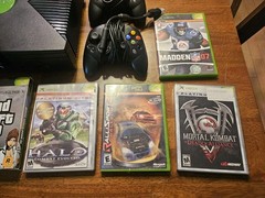 Original Microsoft Xbox Console BUNDLE Controllers/Games/Cables Tested/Working!
