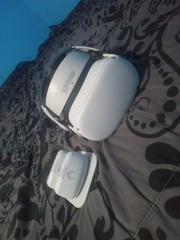 Meta Quest 2 Virtual Reality Headse Pro Head Strap with 2 Batteries/Charger