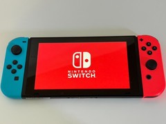 Nintendo Switch System Bundle Neon Red/Blue Joy-Cons & Cords Tested