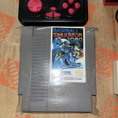 Retro-Bit Black & Red Console All Hookups + 3 Controllers & 1 game