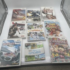 Wii Bundle 2 Controllers And Nunchucks – Includes Wii Sports Tested And Working!