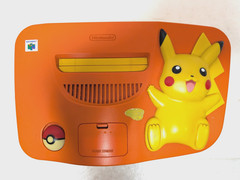 Nintendo 64 Pokemon Pikachu Region Free Console 2Controllers N64 japan