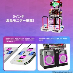 KONAMI licensed DanceDanceRevolution Classic Mini Mini Dance Game Machine 5in.