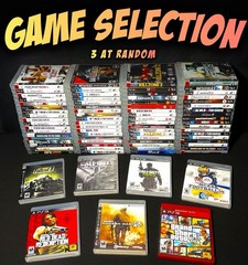 Sony PlayStation 3 Slim Console BUNDLE 1TB Storage Controller/Games/Accessories
