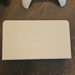 Nintendo Switch (OLED Model) Console – White Joy-Con, Dock, Carry Case