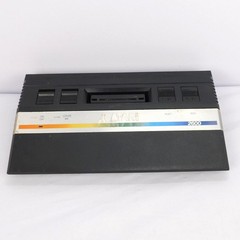 Atari 2600 Junior Rainbow Console Bundle w/ Cables Games & Controller Tested