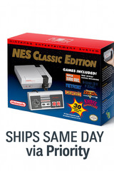 Authentic Nintendo Classic Edition NES Mini Game Console USA New Same Day Ship