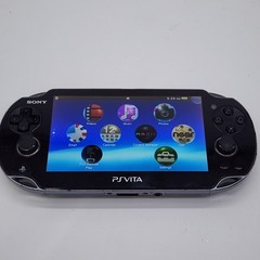 PlayStation PS Vita PCH-1001 Bundle – 5 Games, Memory Card, 8 GB Charger