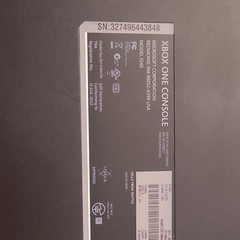 Microsoft Xbox One Console Model 1540 Black HDMI USB 3.0 Ethernet IR Out SPDIF