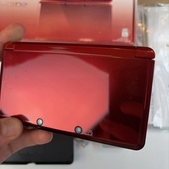 Nintendo 3DS Handheld System (CIB) – Flame Red US Model Complete Box CIB