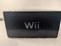 Nintendo Wii Console System, Black, Open Box, No Games Or Instruction RVLSKRP2