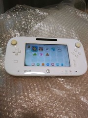 Nintendo Wii U basic set 8gb White Tested Woking Box Cable USED