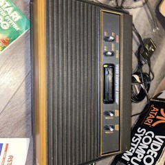 Atari Video Computer System CX2600A, MODERN TV Connect Coaxial ADAP Tested