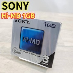 PSP Sony Hi-Md Media 1Gb 3 Pack 3Hmd1Ga Japan