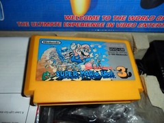 New Virtual Station Interactive Famiclone Blue Console w/SUPER MARIO BROS 3 Game