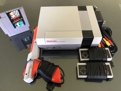 NINTENDO NES Console System Bundle Super Mario 1 2 3 Brand New 72 Pin Connector