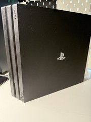 Sony PlayStation 4 Pro Black 4K Console Bundle w/ DualShock 4 Controller