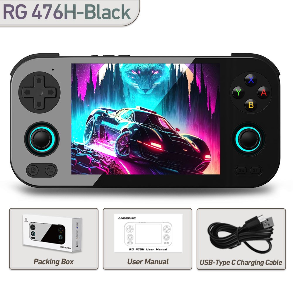 ANBERNIC RG 476H Handheld Game Console RG476H Android13 5000mAh 4.7-inch Gifts