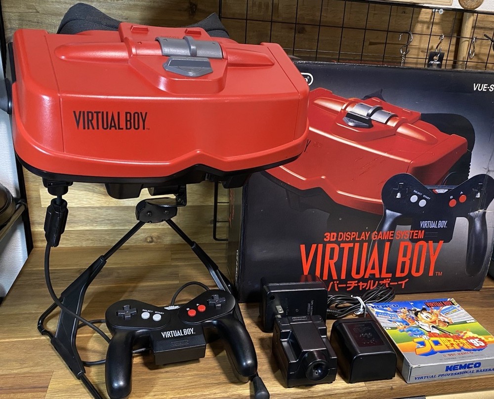 Nintendo Virtual Boy Console System Japanese video game Used From Japan