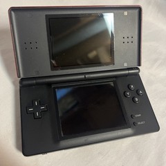 Nintendo DS Lite Handheld Console Red/Black Tested *Needs Stylus*