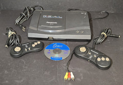 Panasonic 3DO FZ-10 System Console Bundle 2 Controllers + STRAHL Game, Tested Wk