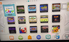 Nintendo Wii U Console System ONLY 32GB Black (WUP-101(02) W/ Games inside