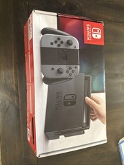 Nintendo Switch 1st Gen Console with Gray Joy‑Con – In Original Box Tested! 🔥🔥
