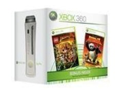 Microsoft Xbox 360 Pro System Holiday Bundle 60 GB Hard Drive Very Good 0Z