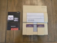Nintendo SNES Console OEM Complete Bundle Mario World Tested Working SNS-001