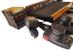 VINTAGE ATARI COMPUTER VIDEO SYSTEM MODEL CX-2600U