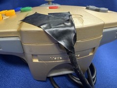 Nintendo 64 Black Console with Controller and Rush 2 Game ~ TESTED and WORKING!