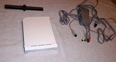 Nintendo Wii White Console Tested Working SYSTEM Cables Charger ADULT OWNED -W 4